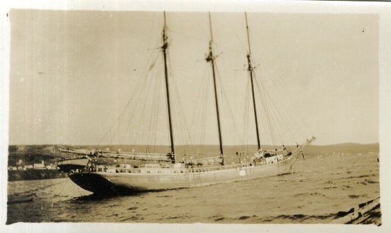 three masted schooner